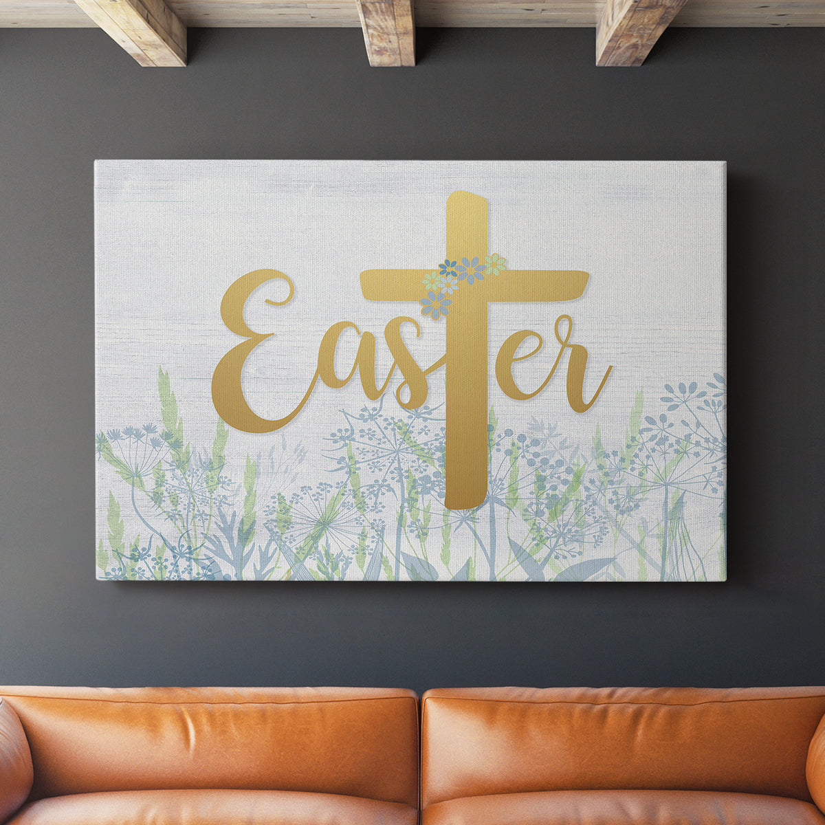 Easter Wildflowers - Canvas Art Print