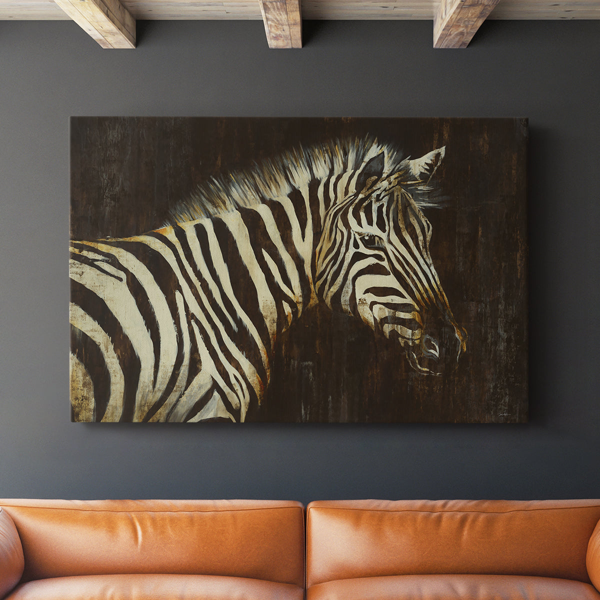 Striped Pajamas - Canvas Art Print