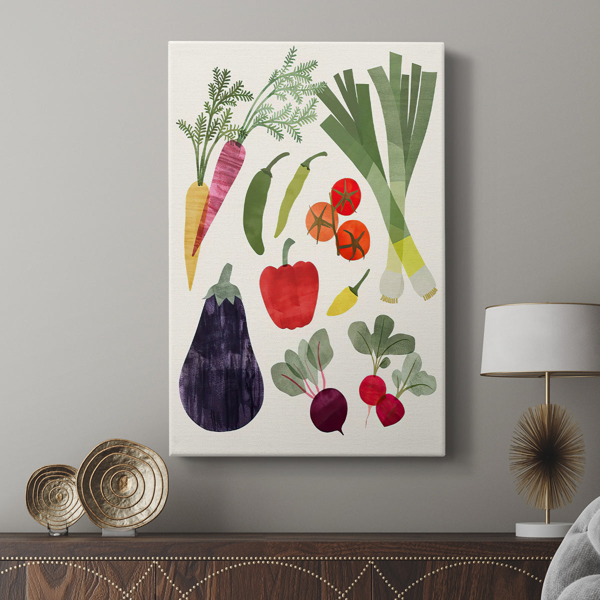 Garden Offering I - Canvas Art Print