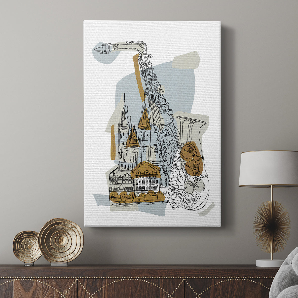 Rehearsal II - Canvas Art Print