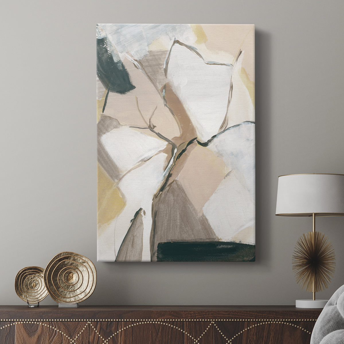 Marble Lines I - Canvas Art Print