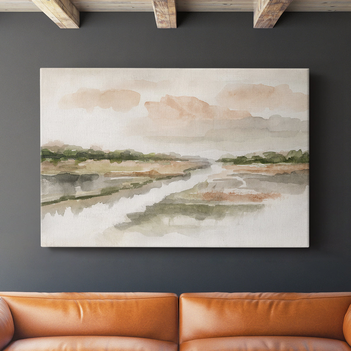 Moody Sunset - Canvas Art Print