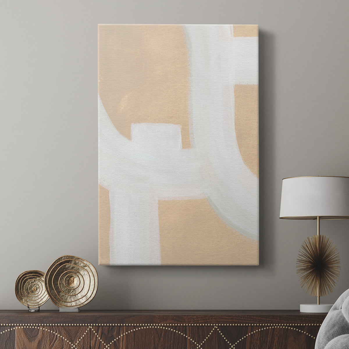 Neutral Winding Paths II - Canvas Art Print