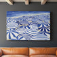 Candy Bowl Prussian Blue - Canvas Art Print