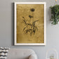 Gold Sketch Botanical I - Premium Canvas Framed in Barnwood - Ready to Hang