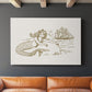 Sunning Mermaid I - Canvas Art Print