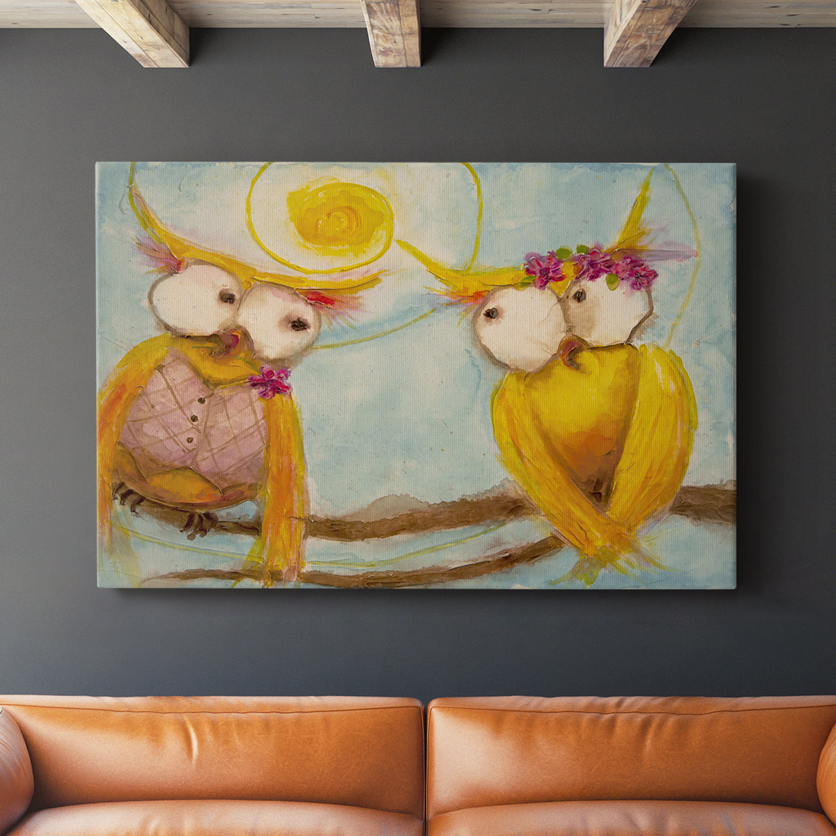 Hoos Branch for Two - Canvas Art Print