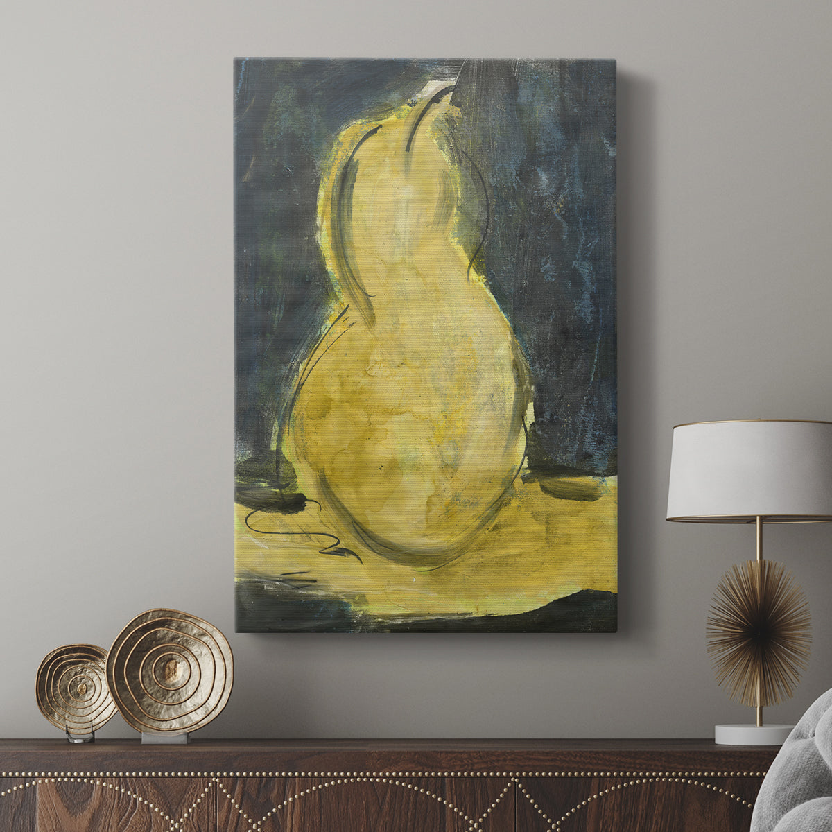 Urban Pear II - Canvas Art Print