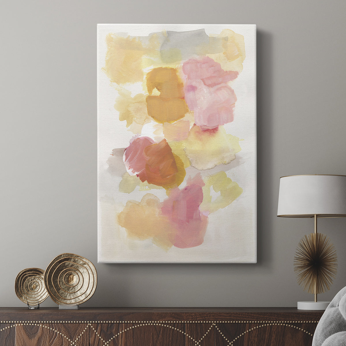 Warm Petals II - Canvas Art Print