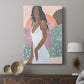 Curly Lady I - Canvas Art Print