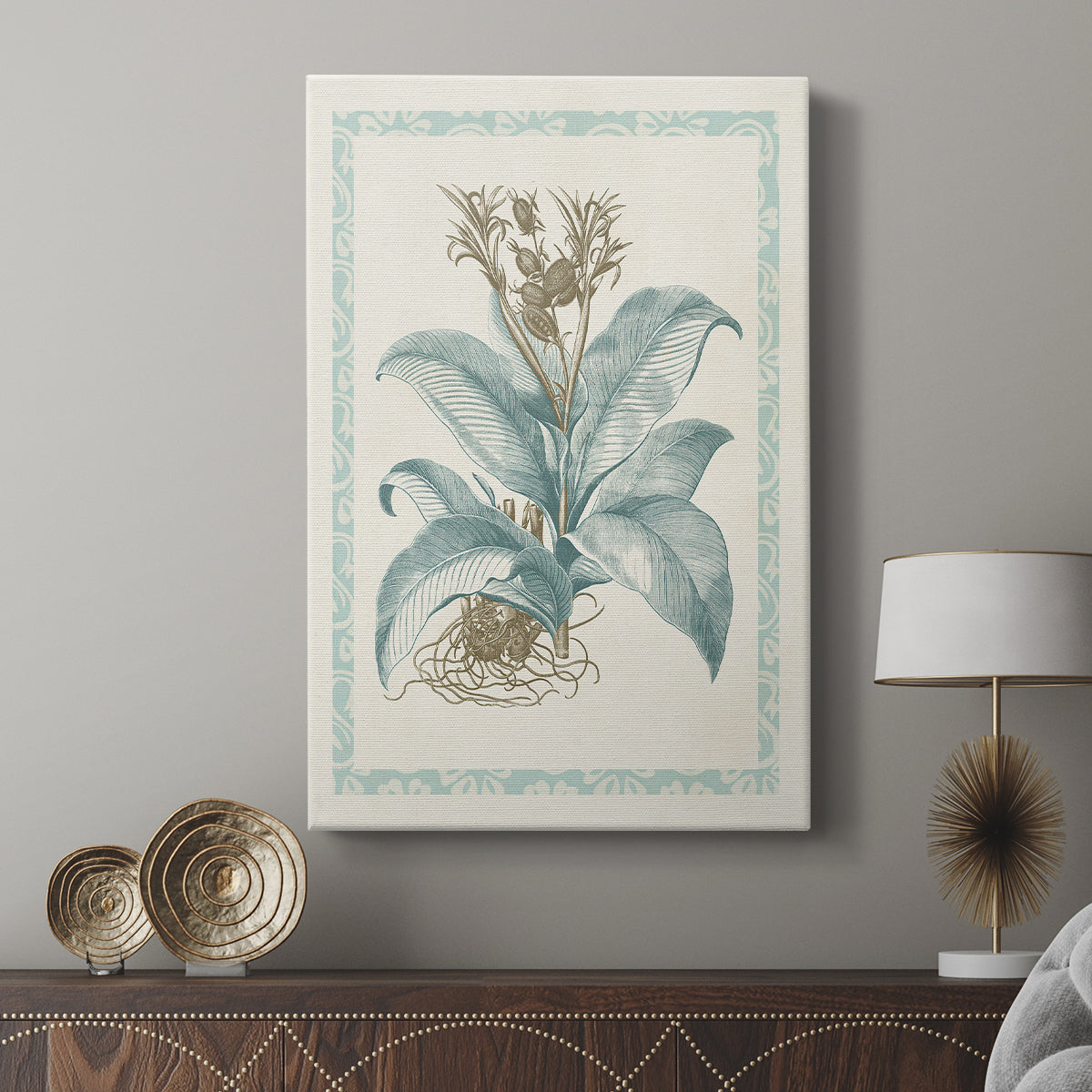 Willow Blue Besler III - Canvas Art Print
