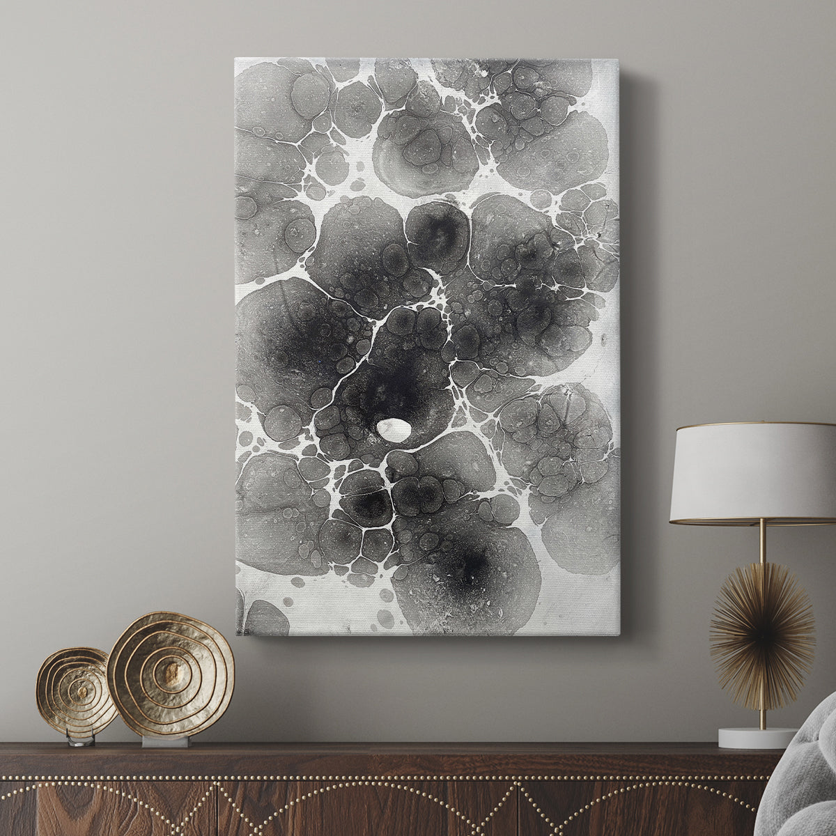Marbling XIV - Canvas Art Print