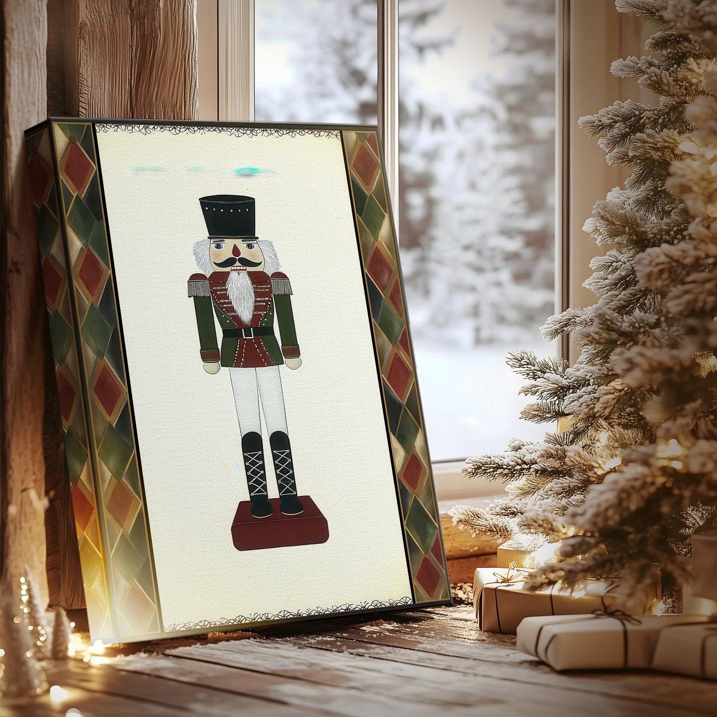 Twilight of Snowwhite Dusk - Canvas Art Print