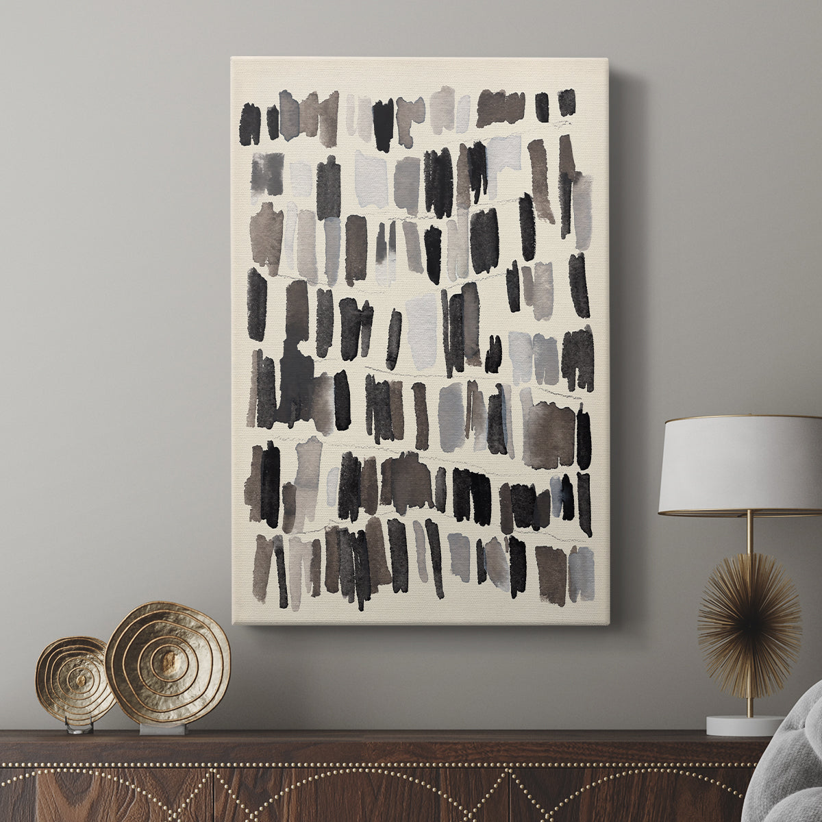 Chalk and Flint IV - Canvas Art Print