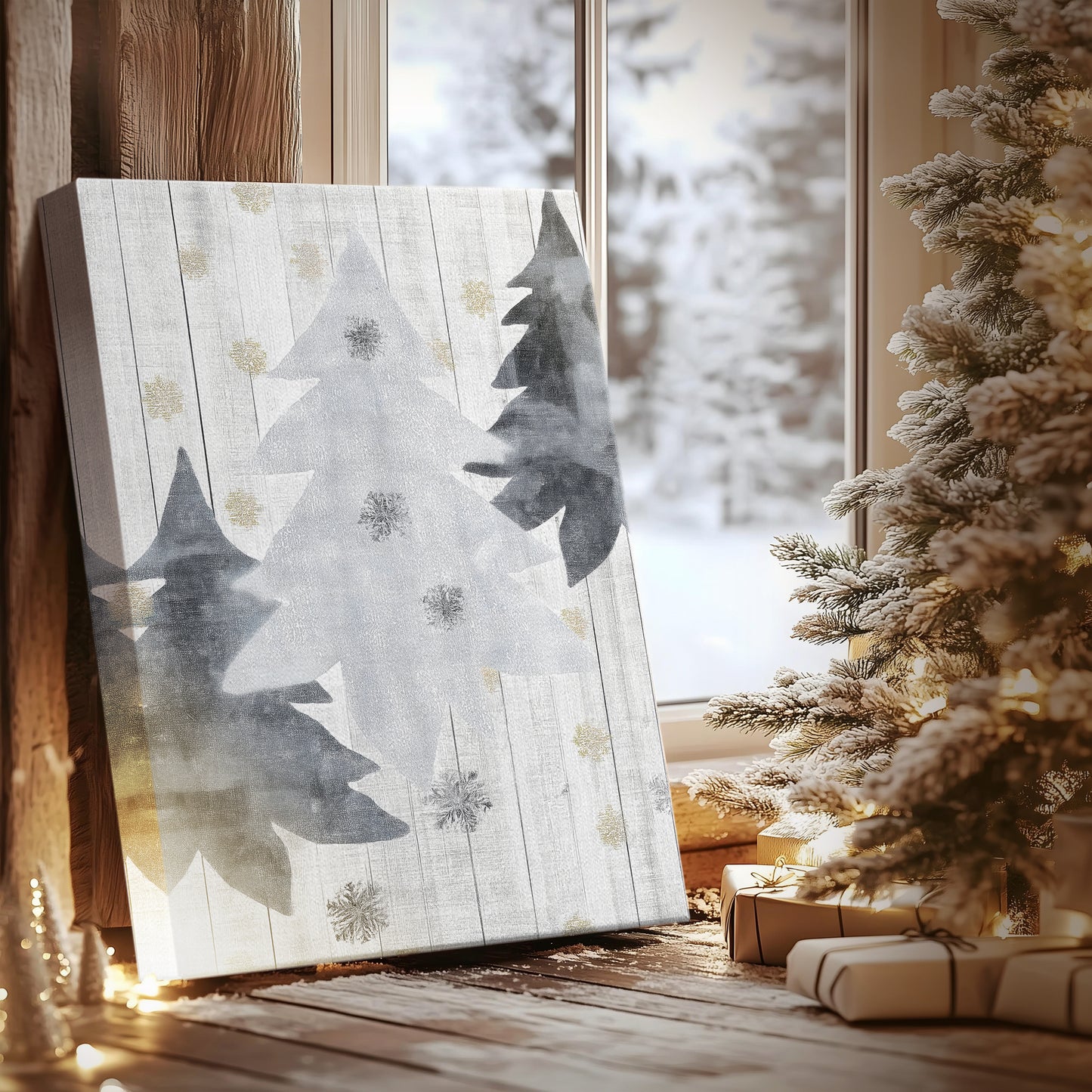 Frostlit Blessing - Canvas Art Print