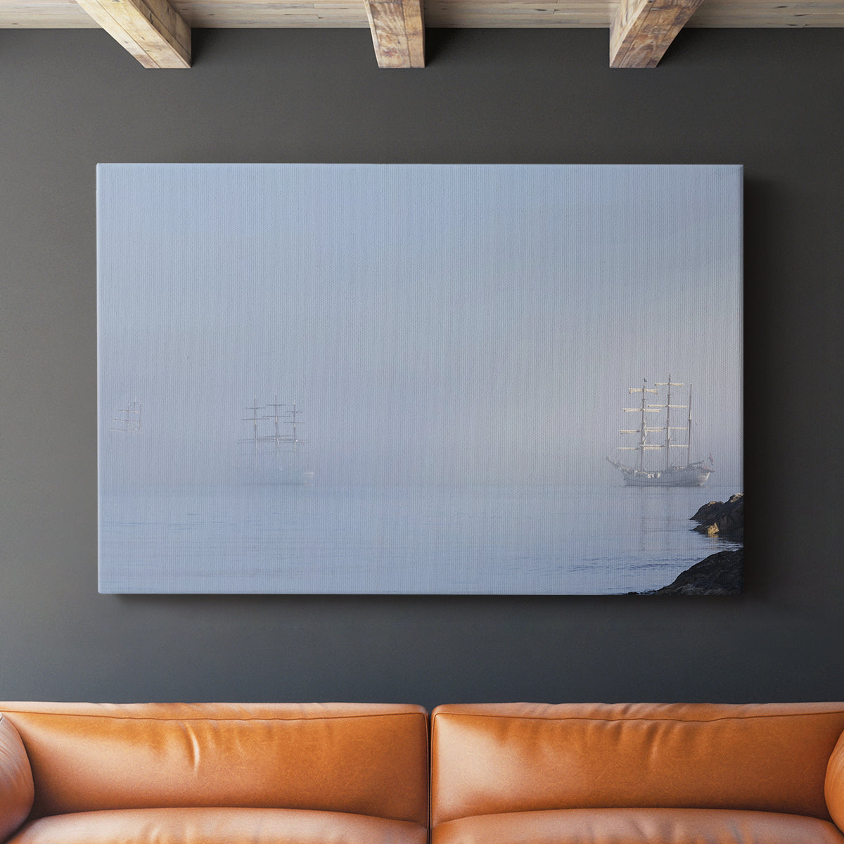 In the Mist - Canvas Art Print
