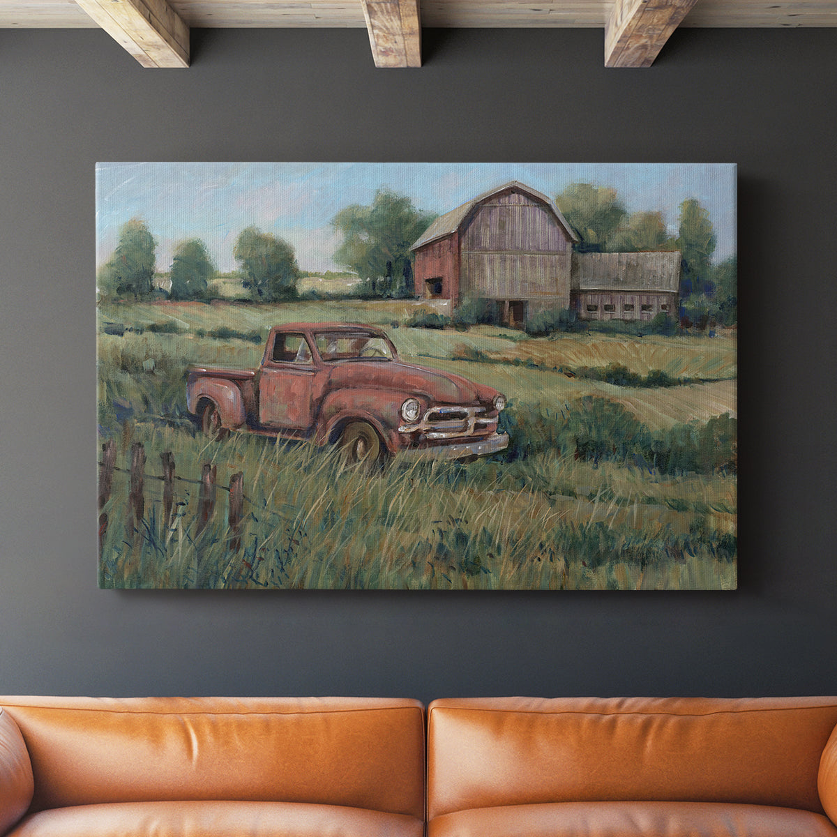 Rusting Away II - Canvas Art Print