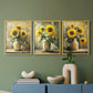 Floral Study Series CLXXI - Restickable Framed Art Set