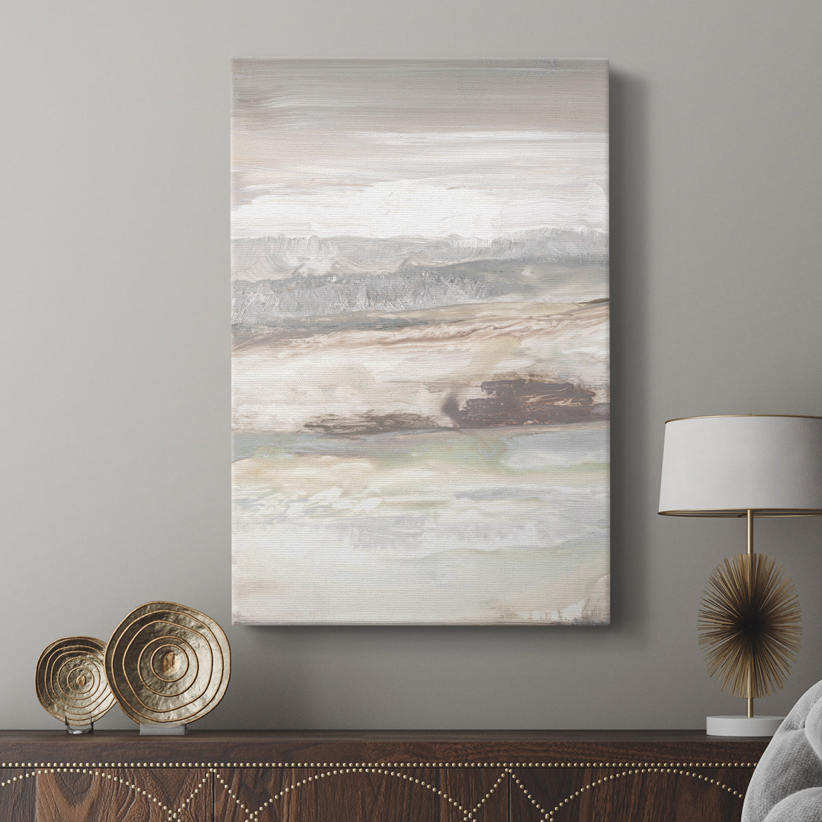Neautral September Sky - Canvas Art Print