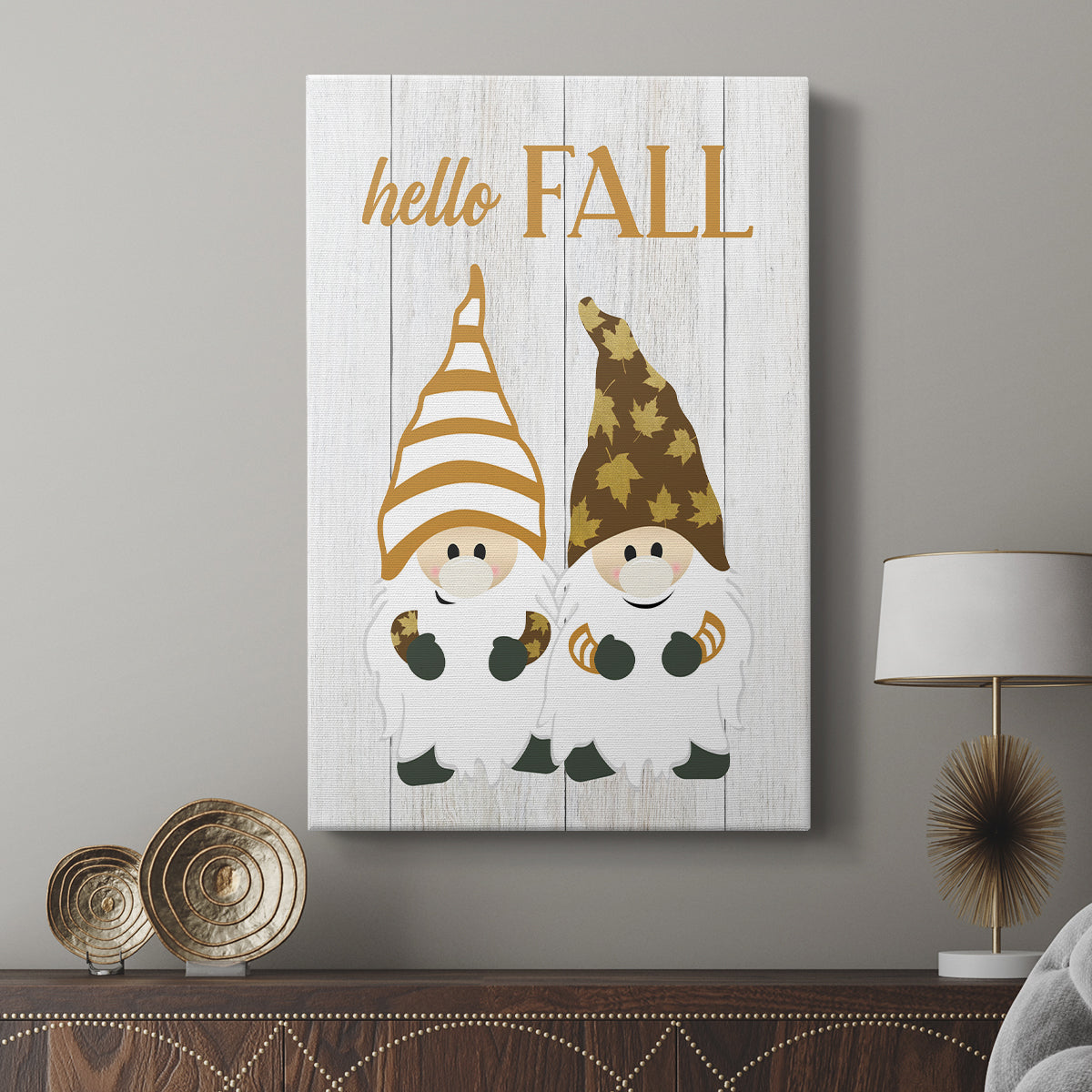 Harvest Gnomes - Canvas Art Print
