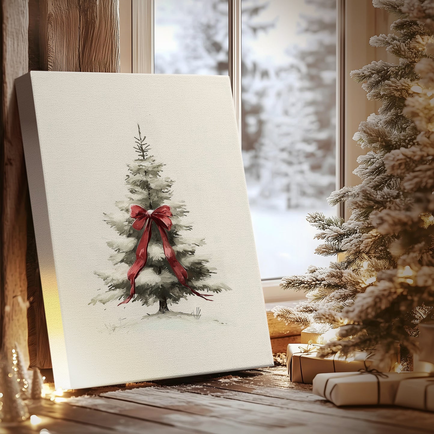 Twilight of Snowwhite Cathedral - Canvas Art Print