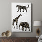 Ornamental Safari Animals III - Canvas Art Print