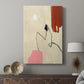 Terra Rosa Abstract II - Canvas Art Print