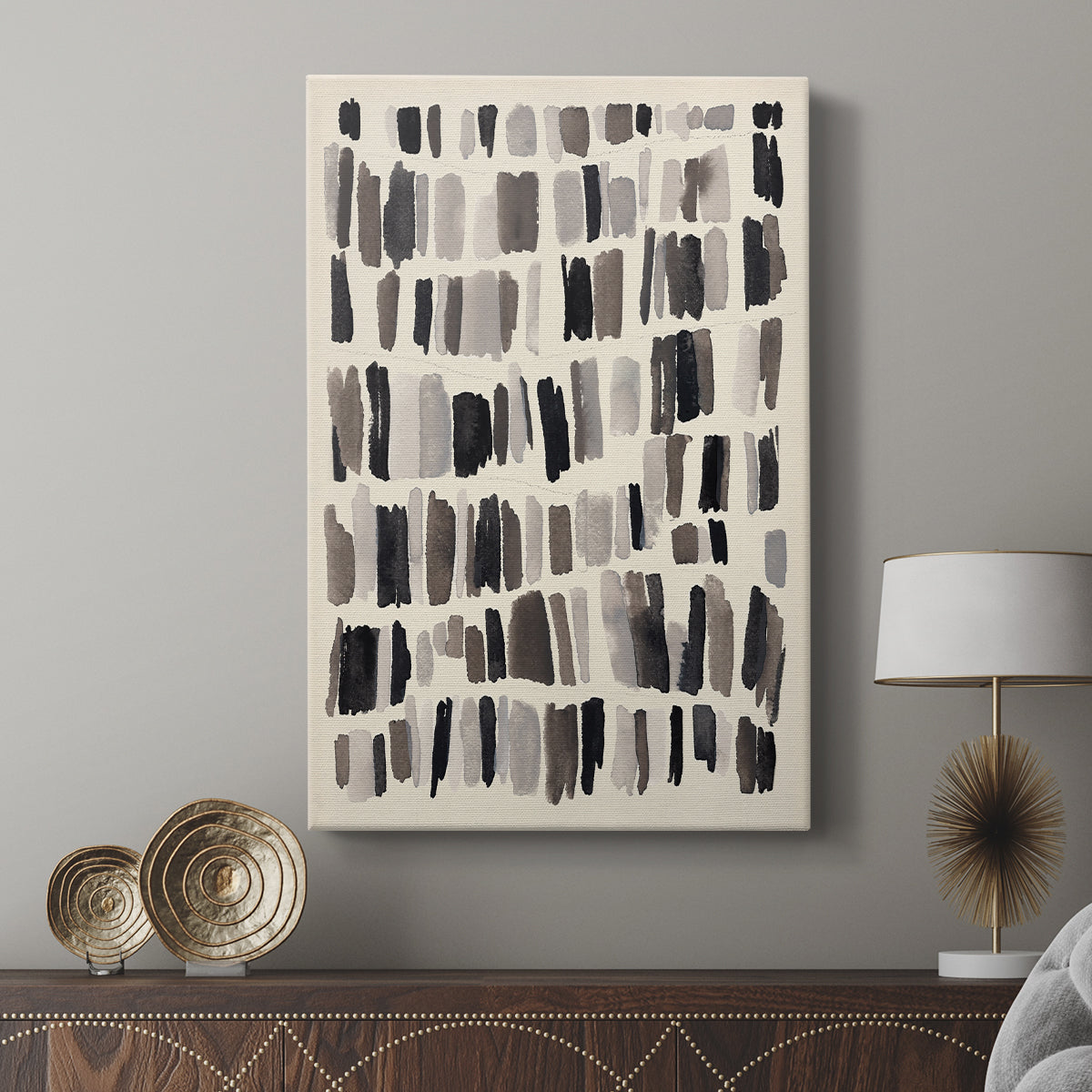 Chalk and Flint II - Canvas Art Print