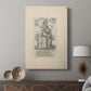 Canvas art print featuring a detailed illustration with subtle texture and minimal depth displayed in a modern interior space.
