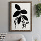 Silhouette Garden II - Premium Canvas Framed in Barnwood - Ready to Hang