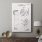 Toilet Paper Patent III - Canvas Art Print