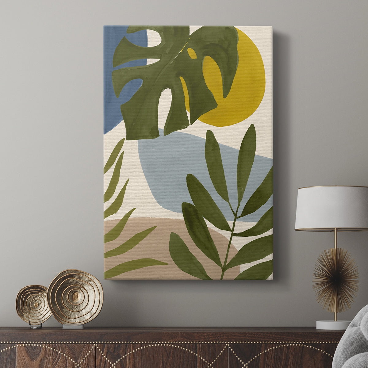 Tropica Tumble I - Canvas Art Print