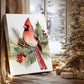 Tinsel-Gold Carol - Canvas Art Print