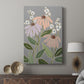 Woodblock Floral I - Canvas Art Print