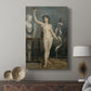 Canvas art print featuring a refined composition with subtle contrast and form displayed in a modern interior space.