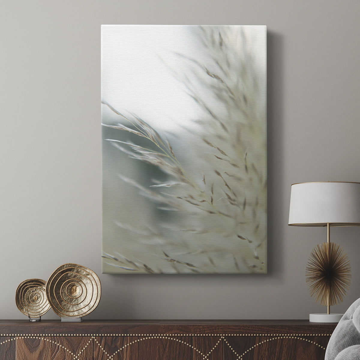 Subtle Grasses II - Canvas Art Print