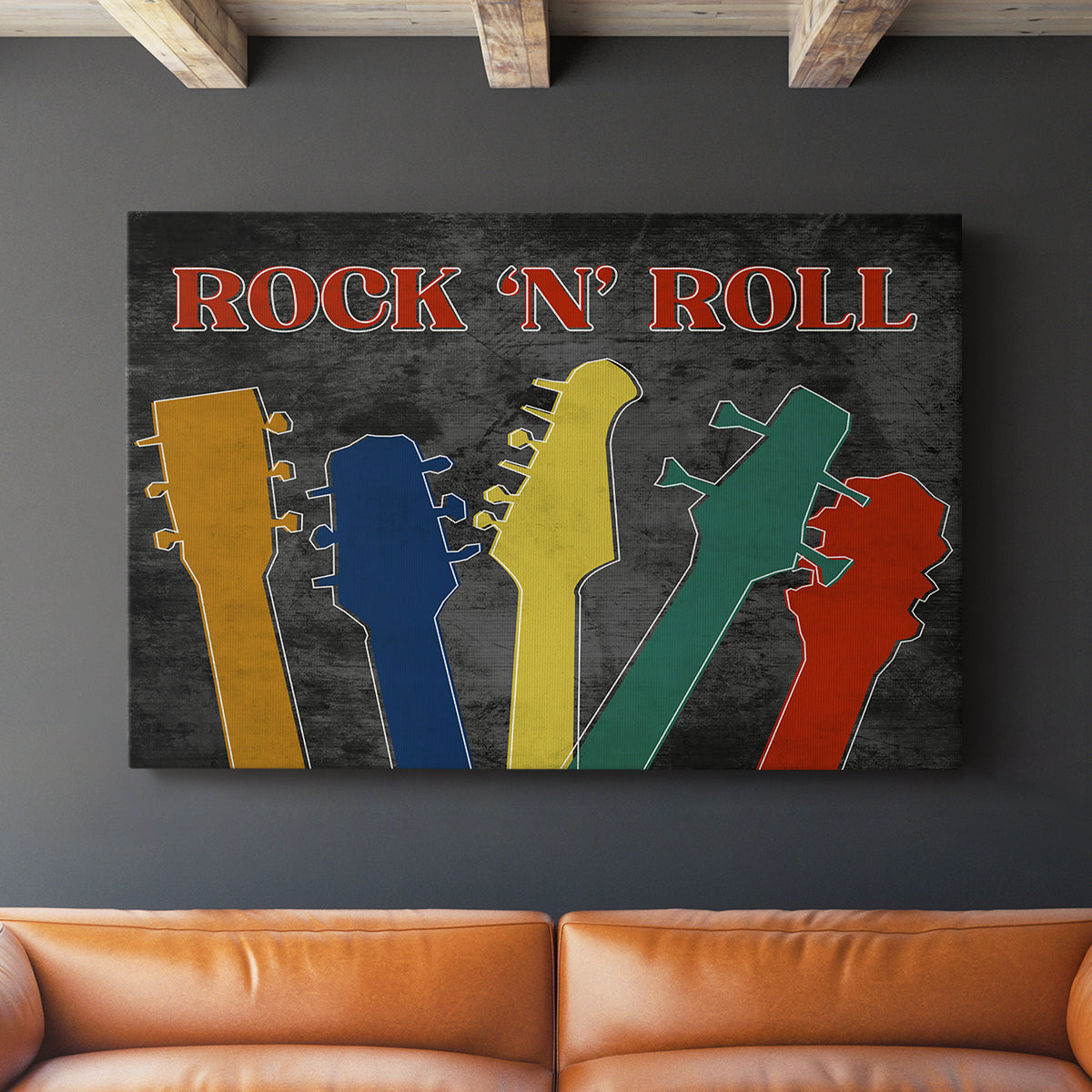 Rock and Roll - Canvas Art Print