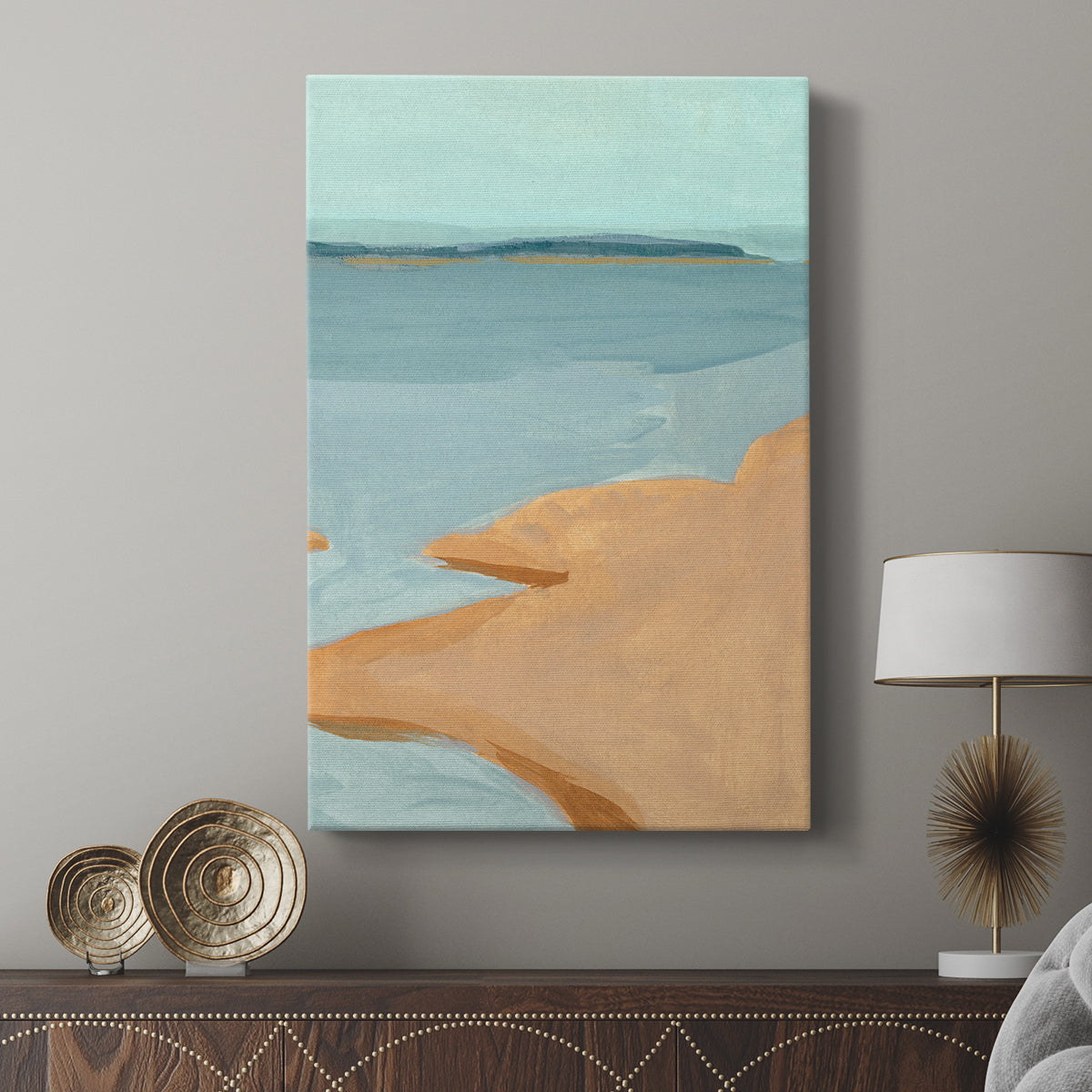 Out on the Sandbar III - Canvas Art Print