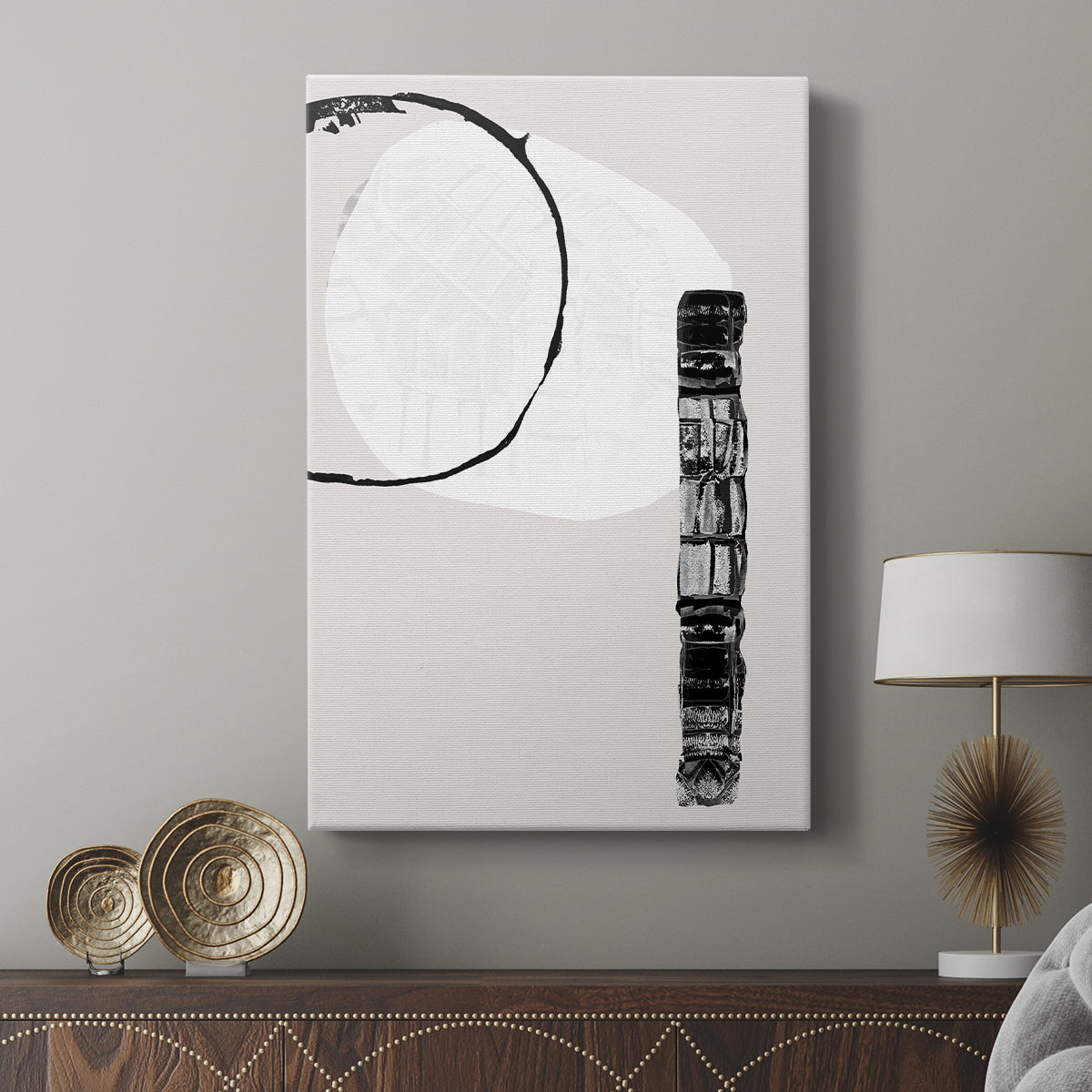 Zen Shapes II - Canvas Art Print