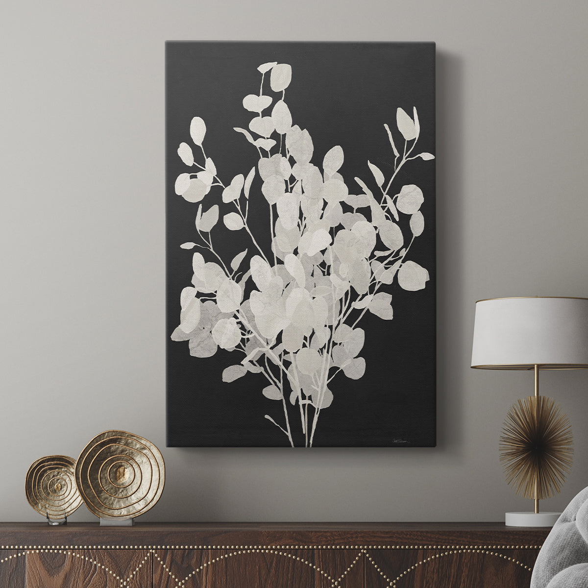 Misty Branches II - Canvas Art Print