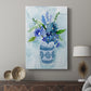 Blue Bouquet II - Canvas Art Print