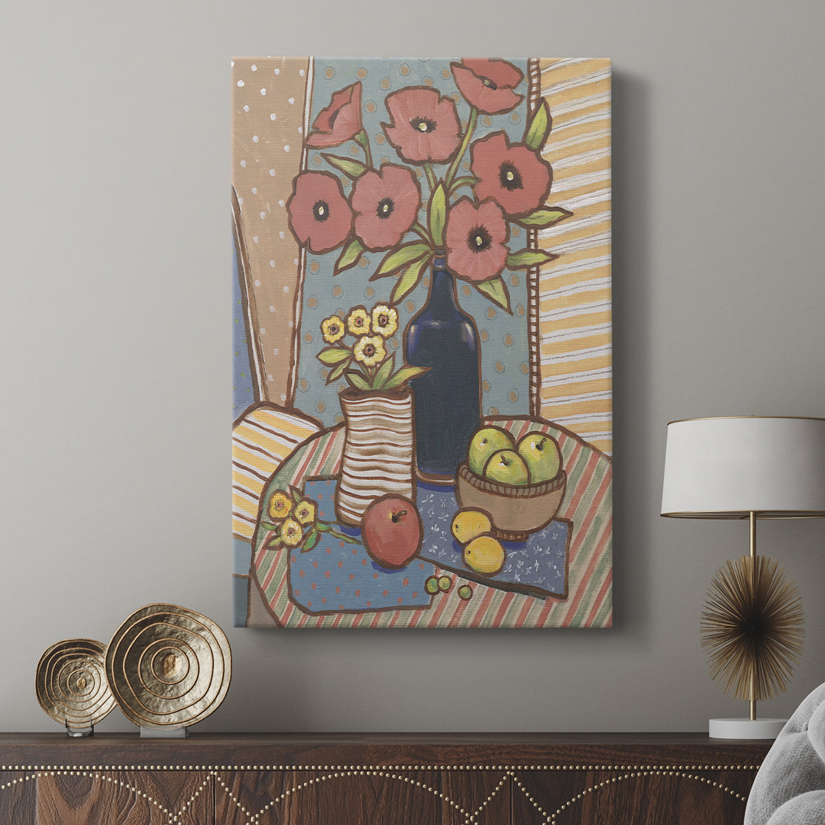 Table Still Life I - Canvas Art Print