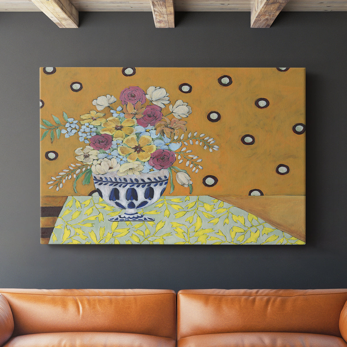 Flowerscape I - Canvas Art Print