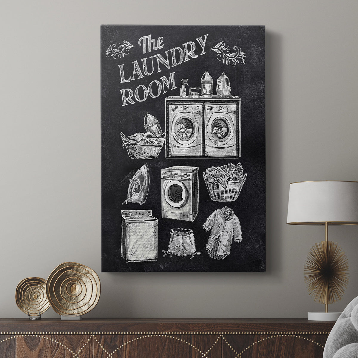 Laundry Room - Canvas Art Print
