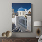 Santorini Sidewalk - Canvas Art Print
