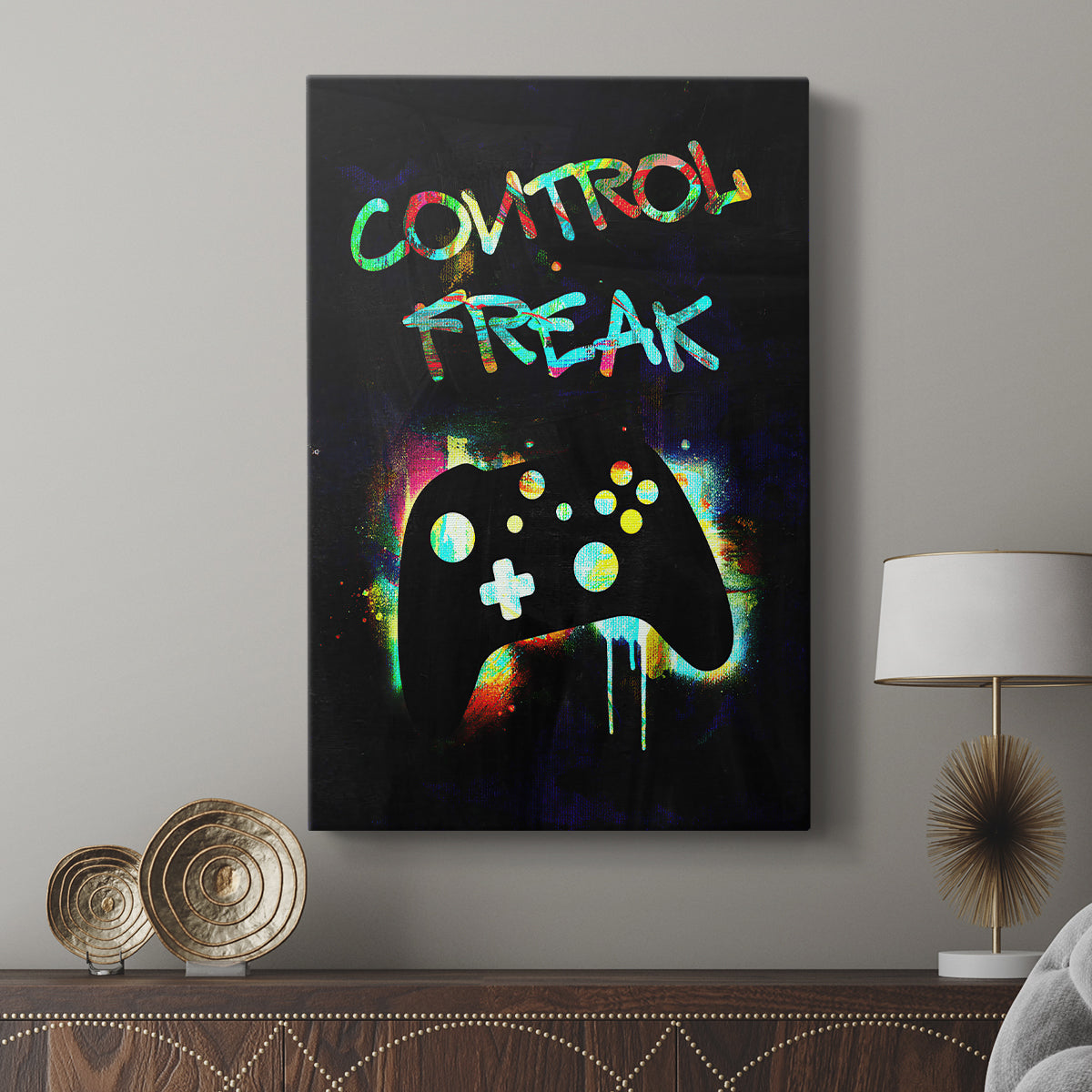 Gamer Tag I - Canvas Art Print