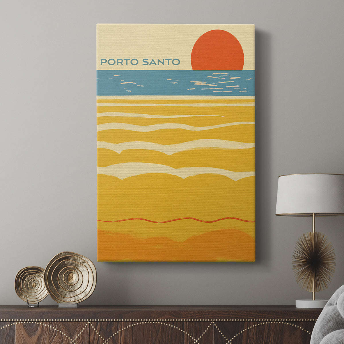 Summer Abroad I - Canvas Art Print
