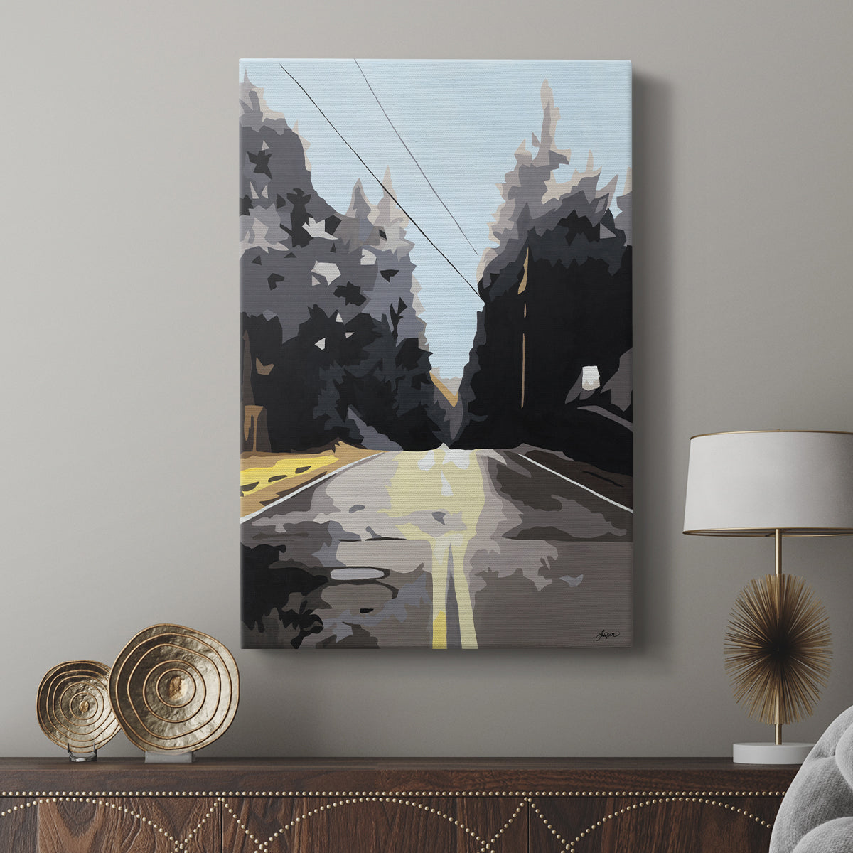 The Road Less Traveled - Canvas Art Print