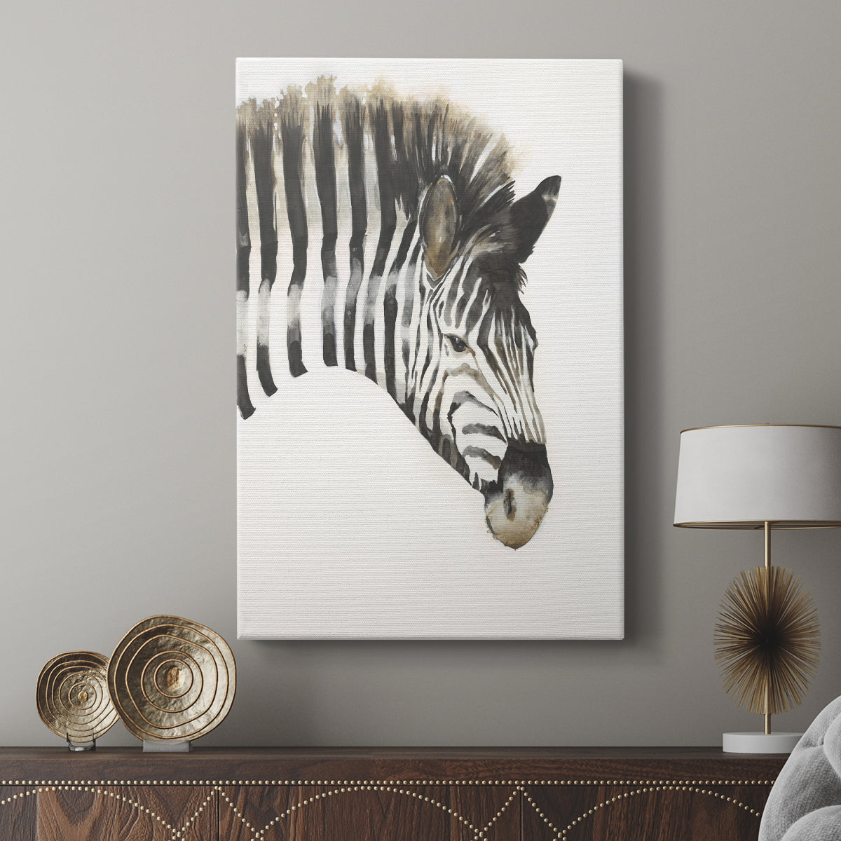 Zebra Stripes - Canvas Art Print