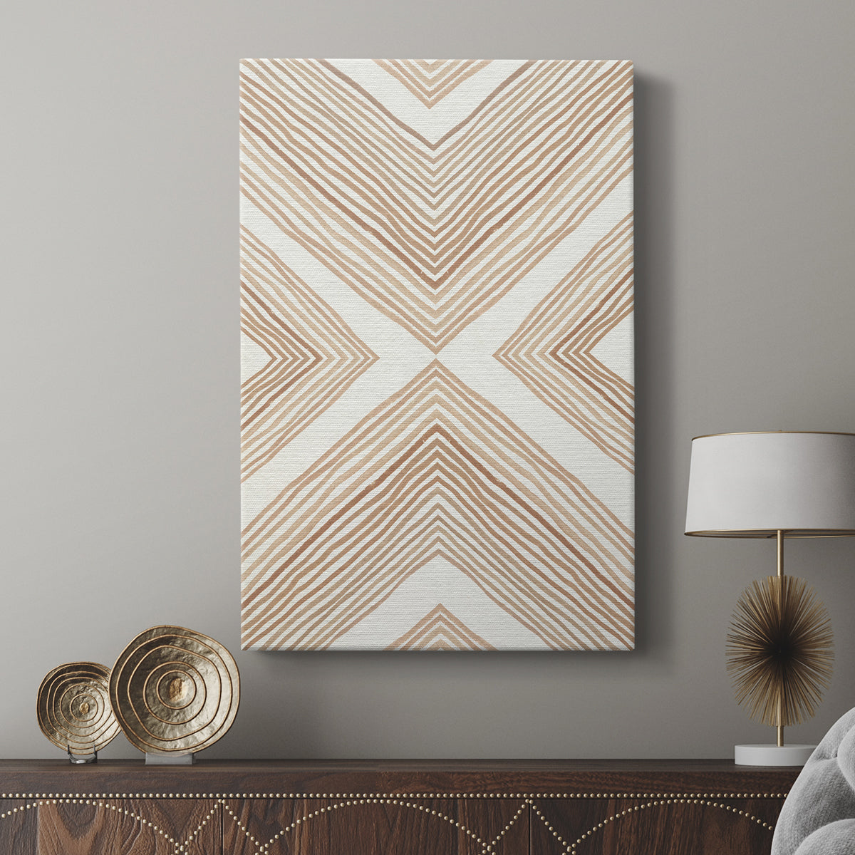 Diametric Clementine II - Canvas Art Print